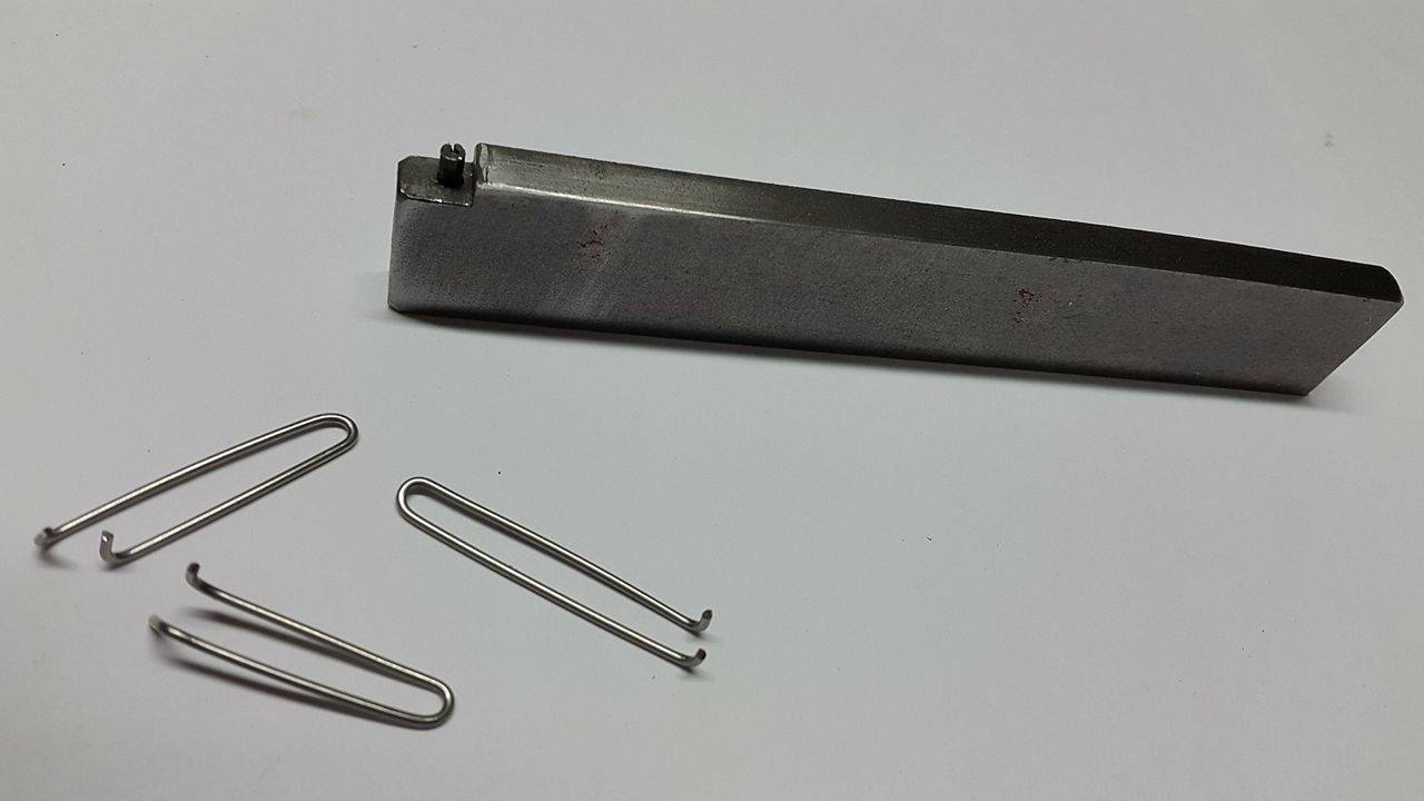 Doblar ganchos de alambre va desde 1 mm