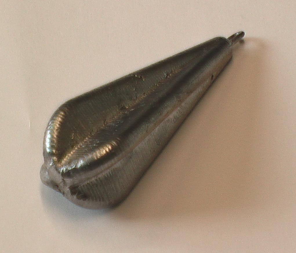 piombo pesca aereodinamico